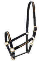 Pfiff Lederhalfter mit Strass Halfter Stallhalfter Showhalfter Leder schwarz neu