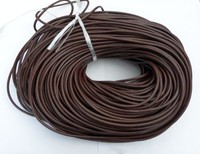 Lederband rund Ø 1,5 / 2 / 2,5 / 3 / 4 / eckig ▭ 5 x 2 mm Lederriemen Schnur