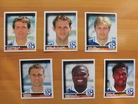 6 Panini Bilder/Sticker FC Schalke 04 Fußball 2001 (Saison 2000/01)