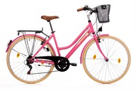 Leader Elysee Comfort 28 Zoll Citybike Rose Cityrad Damen (2016)