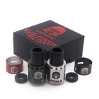 Double Vision Compvape 1:1 RDA Rebuildable Atomizer Kit 2 Color AFC Ring US SHIP