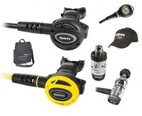 Mares Prestige 12S Atemregler - Mission 1 Finimeter, Cap Atemreglerset