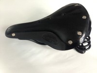 Brooks Champion Flyer S Schwarz Damen Ledersattel / Fahrradsattel 