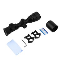 2-6x 32mm AOEG Blue Lens Film Sight Hunt Telescope Red/Green Illuminated WS