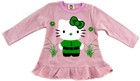 Girls Hello Kitty Pink Green Saint Patrick Long Sleeve Nightgown Ages 1T, 2T, 3T