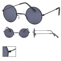 UNISEX Steampunk Vintage Retro Hippy John Lennon Typ Runde Sonnenbrille