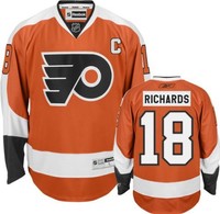 NHL Eishockey Premier Trikot PHILADELPHIA FLYERS Mike Richards #18 "C" orange