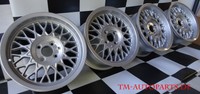 Orig. ACT Alufelgen 7,5x15 ET37 LK 4x100 Kreuzspeiche wie BBS