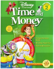 Grade 2 Time & Money Workbook Disney Pixar Characters