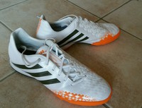 Adidas Predator Absolado - Multinocken - Herren - weiß orange grün -Größe 44 2/3