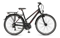 Winora: Jamaica Damen 28'' 24-G schwarz/rot matt Trekkingrad