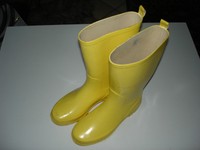 Gummistiefel / Regenstiefel / Vollgummistiefel Gr. 36/37 signalgelb NEUWERTIG