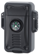 Windmill Beep-8 All Weather Gas lighter Oil Filled Compass Black(Japan import)