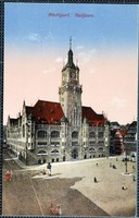 STUTTGART um 1910: Rathaus, *