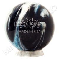 Bowling Ball Ebonite ProBowl Polyester 9-15 lbs Bowlingkugel Blau/Schwarz/Silber