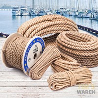 JUTESEIL 6mm bis 60mm Tau Seil Jute Seil Tauwerk Naturhanf Jute Rope Tauziehen