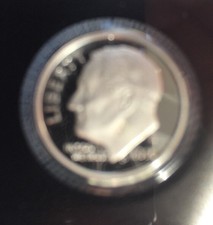 2016-S Silver Proof Roosevelt Dime Deep Cameo