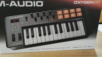 M-Audio Oxygen 25  USB MIDI Keyboard Controller
