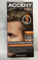  Accent  MEN Anti Grau Intensiv Tönung Dunkelblond  70
