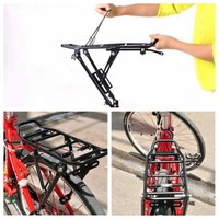 Fahrrad Gepäckträger Sattelstütz für Fahrrad Scheibenbremse 24 "26" 28 " 25KG