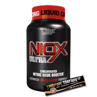 Nutrex NIOX ULTRA 120 Caps Muskel-Pump Formel Pre-Workout + NitroX Booster 17g