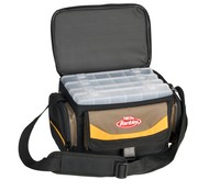 * BERKLEY * Angeltasche inkl.4 Boxen für Wobbler Blinker Spinner Haken Tasche II