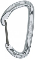Edelrid Schnapp Karabiner, Schnappkarabiner, Pure Wire silver, Allroundkarabiner