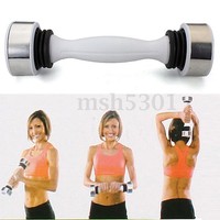 Kurzhantel Gewichtheben Shake Weight Gewichte Hantel Fitness Körper + DVD 1.8kg