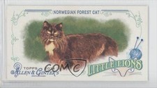 2014 Topps Allen & Ginter's Little Lions #Ll-12 Norwegian Forest Cat Card 1w3
