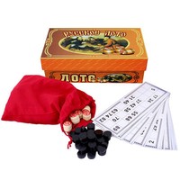 Russisches Lotto Русское лото Bingo Bingospiel Brettspiel Spielset Familienspiel