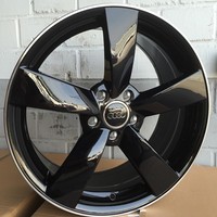 20 Zoll Rotor 9x20 ET45 für Audi A6 4F 4G TT 8J S Coupe A8 4E Schwarz poliert