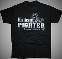 T-Shirt Böse Buben Club - Old School Fighter ideal für ultras hooligans biker