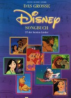 Klavier / Gesang Noten : Das grosse DISNEY Songbuch 37 Lieder Songbook - mittel