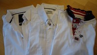 Weißes 3er Set, Gr. XL,  2x Gaastra Hemden, 1x Napapijri Poloshirt