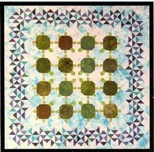 ~ FUN NEW PATTERN ~ TURTLE CELEBRATION ~ 63"X63" ~