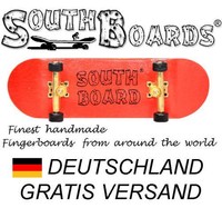 Komplett FingerskateBoard RT/GO/SWZ  SOUTHBOARDS® Handmade Wood Fingerboard Holz