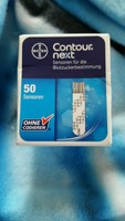 Bayer Contour Next Sensoren für die Blutzuckerbestimmung 1 Packungen zu 50 Stück