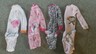 Lot 4 Girls Cotton Footed Pajamas Blanket Sleepers Carters/Kids R Us 24 Mon 2T