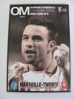 PROGRAMM - OLYMPIQUE MARSEILLE - TWENTE ENSCHEDE / UEFA CUP