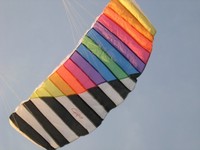 XXL LENKDRACHEN 2m "SPEED" LENKMATTE, FLUG DRACHEN NEU!