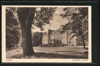 alte AK Wandlitz, Schloßpark mit Schloß Lanke 