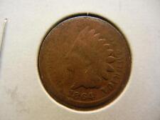 1864 Indian Head Cent Bronze Lot 14P