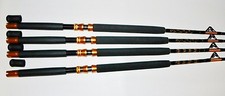 Saltwater Fishing Rods 30-50Lb(4 Pack)"Slayer" Fishing Rod For Penn Shimano
