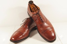 Allen Edmonds (Byron) Chili Tan Calf Cap Toe Oxford 11 B
