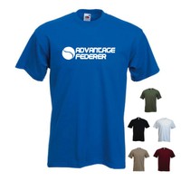 'Advantage Federer' Roger Federer Tennis / Wimbledon U.S Open Funny T-shirt 