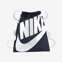Nike Heritage Gymbag Turnbeutel Festival Bag Obsidian Weiß Freizeit Sport