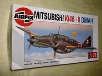 Airfix 02016 Mitsubishi KI46 - II DINAH 1:72 v. 1995 Modellbausatz Sammlerstück 
