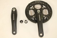 Shimano Deore FC-M521Hollowtech  Octalink 22-32-44 in 170 schwarz Kurbelgarnitur