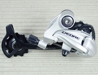 SHIMANO DEORE RD-M591 SCHALTWERK - 9 FACH - LANGER KÄFIG - SILBER - RD M 591
