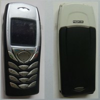 NOKIA 6100 SCHWARZ BLACK fast wie NEU + GEWÄHRLEISTUNG / AKT. SW NEU AUFGESPIELT